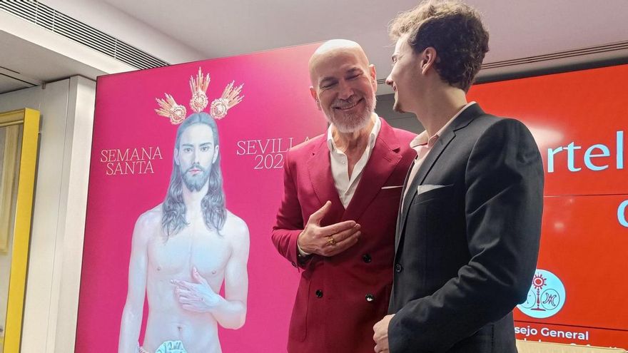 Salustiano, autor del cartel de la Semana Santa de Sevilla: “Cristo perdonaría a mis críticos, porque no saben lo que dicen”