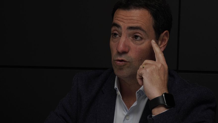 Imanol Pradales, candidato del PNV: "EH Bildu parece que está subida a la ola, pero el PNV es estabilidad y gestión"