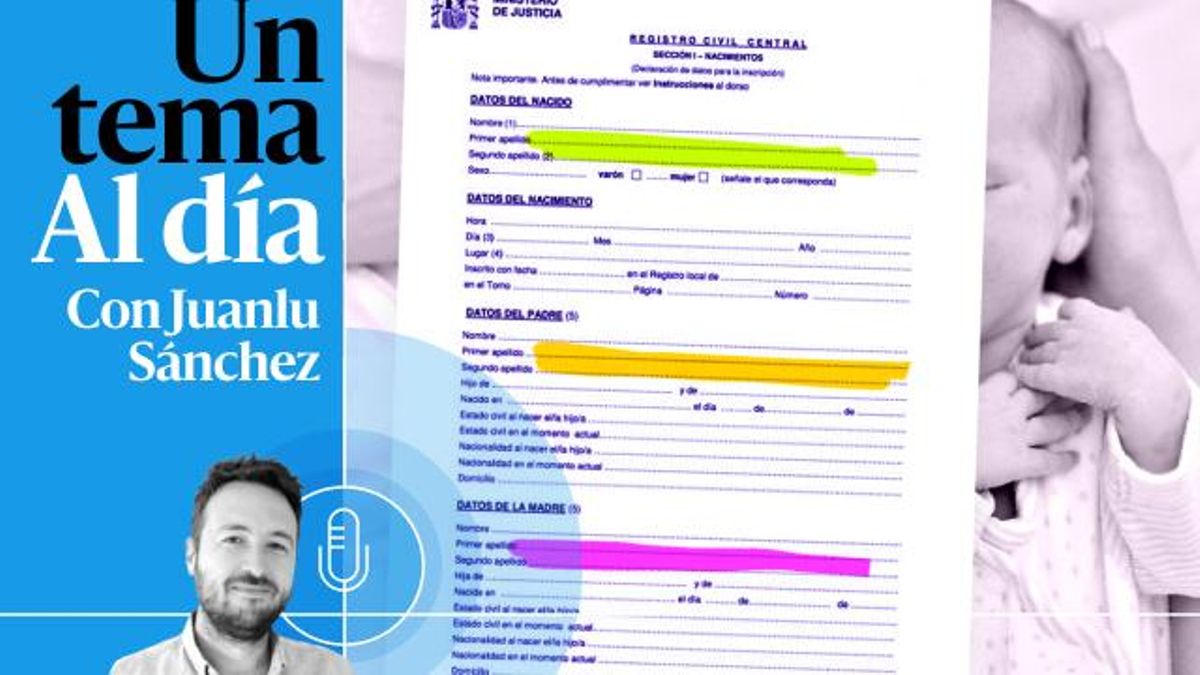 🎙 PODCAST | La burbuja del apellido de la madre primero