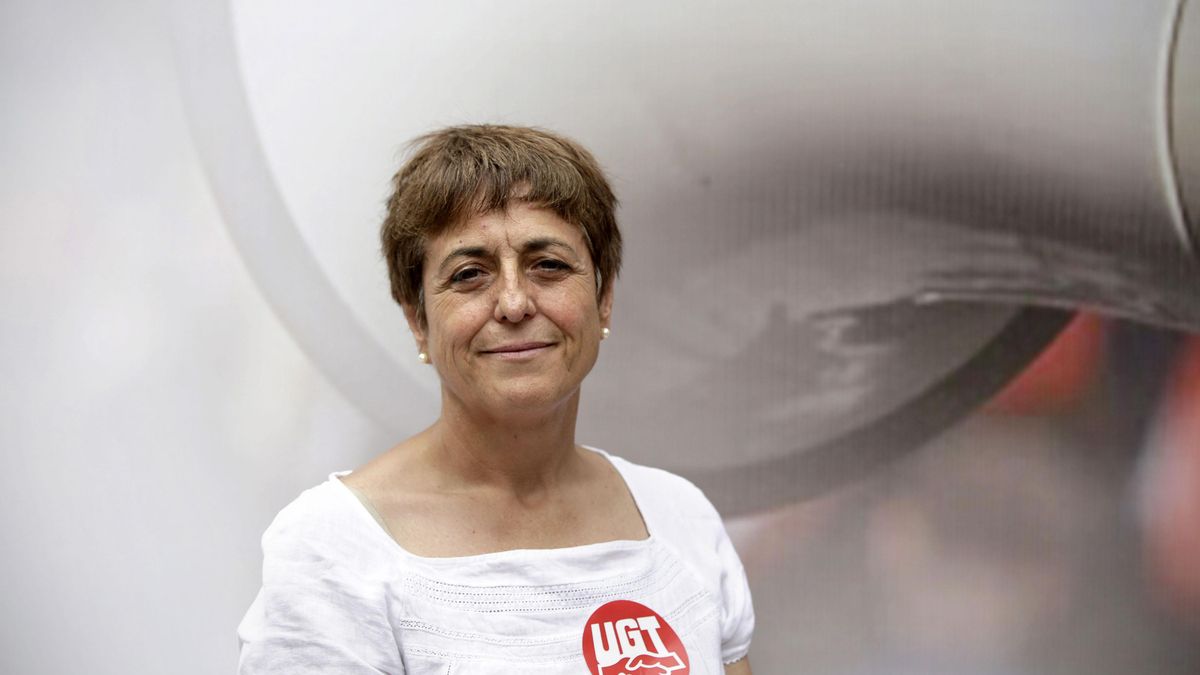 La secretaria general de UGT en Cantabria, María Jesús Cedrún. |