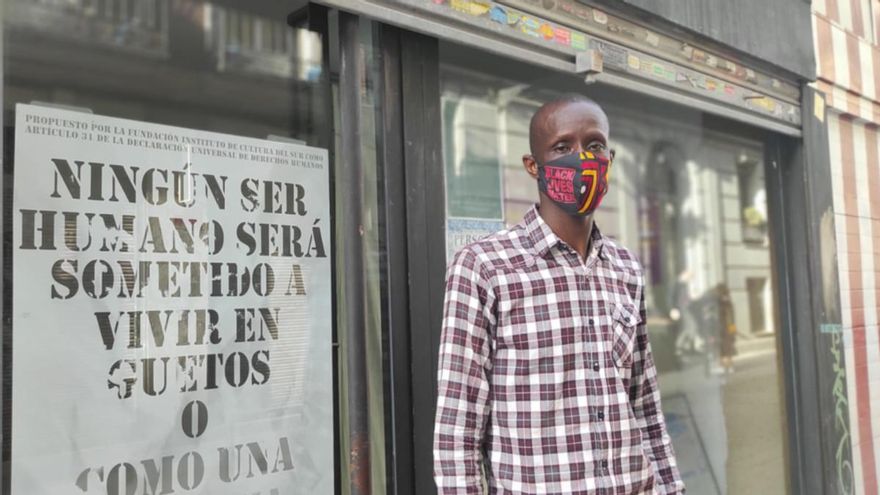 Serigne Mbayé: "Somos parte de esa clase obrera que necesita que muchas cosas cambien en Madrid"