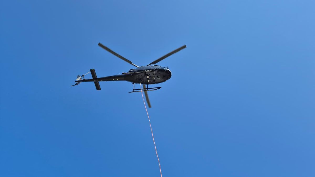 La Diputación instala tres mallas para evitar nuevos cortes por desprendimientos en la carretera de Peñalba.