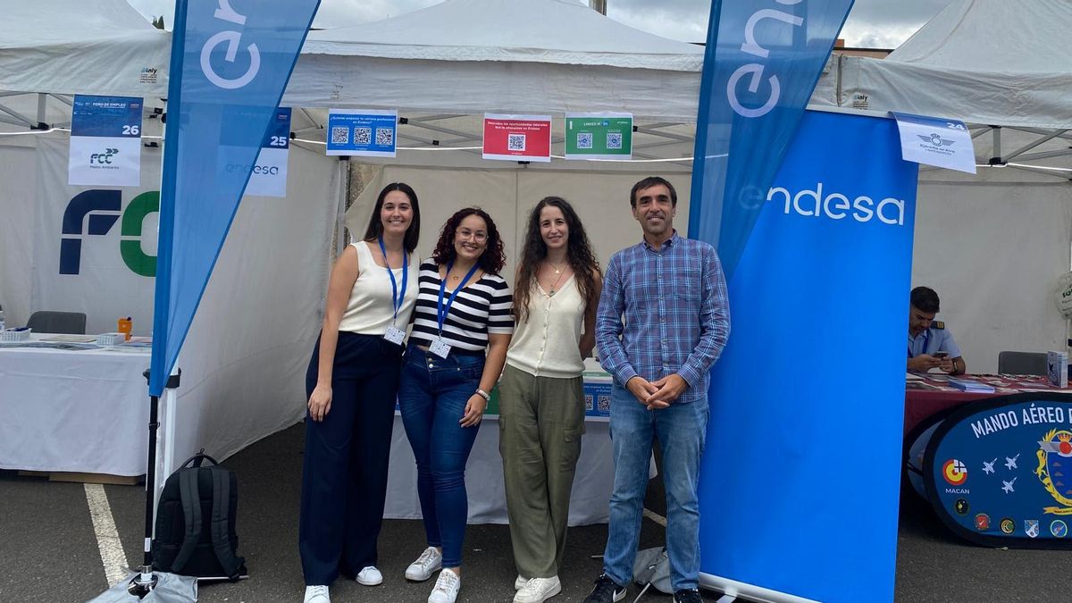 Endesa busca talento joven en el Foro de Empleo 2025 'Enlázate al futuro' de la Universidad de Las Palmas de Gran Canaria