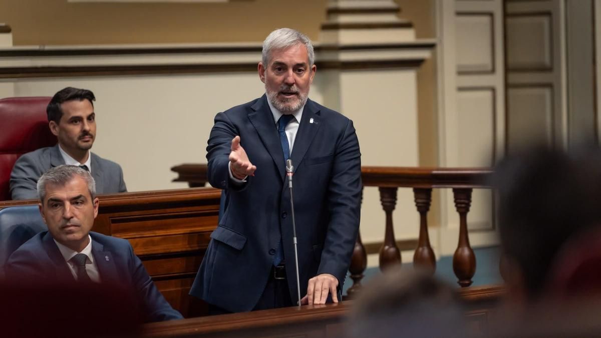 Clavijo reclama al Estado los 200 millones adelantados para la reconstrucción y el 60% del IRPF de 2027 para La Palma