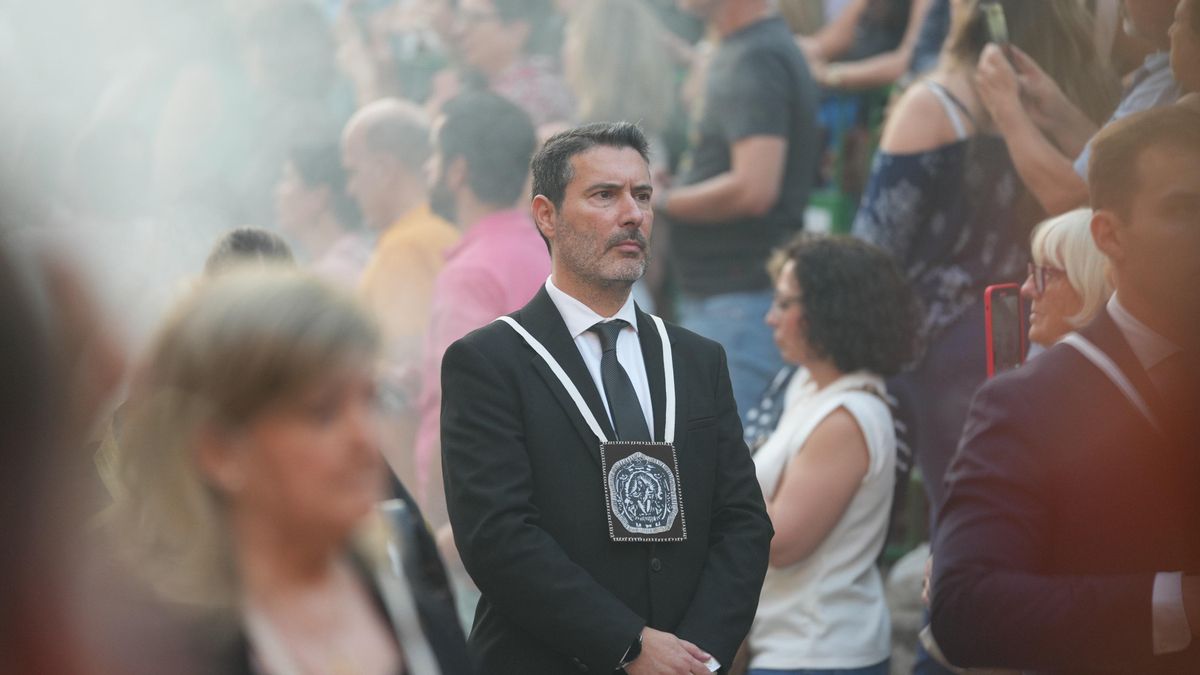 Traslado del Cristo de Remedio de Ánimas después del Magno Vía Crucis