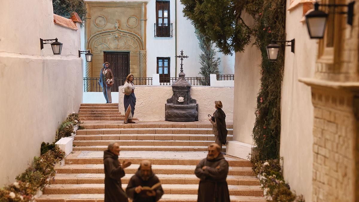 Inauguración del Belén de la Fundación Cajasol en Córdoba