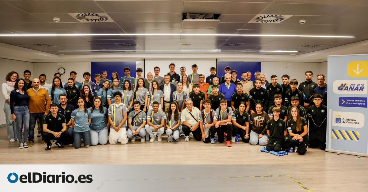 El Proyecto Ganar distingue a un centenar de árbitros canarios sub-18 con brazaletes oficiales de protección