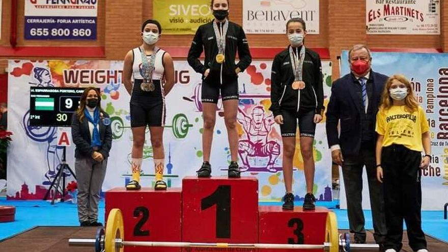 Canarias, mejor selección en el Campeonato de España de Halterofilia Sub 15