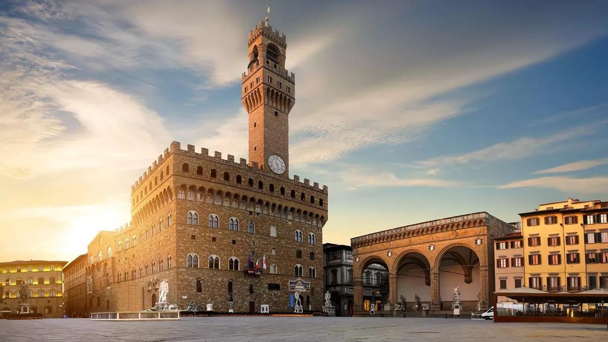 El Palazzo Vecchio, en Florencia.