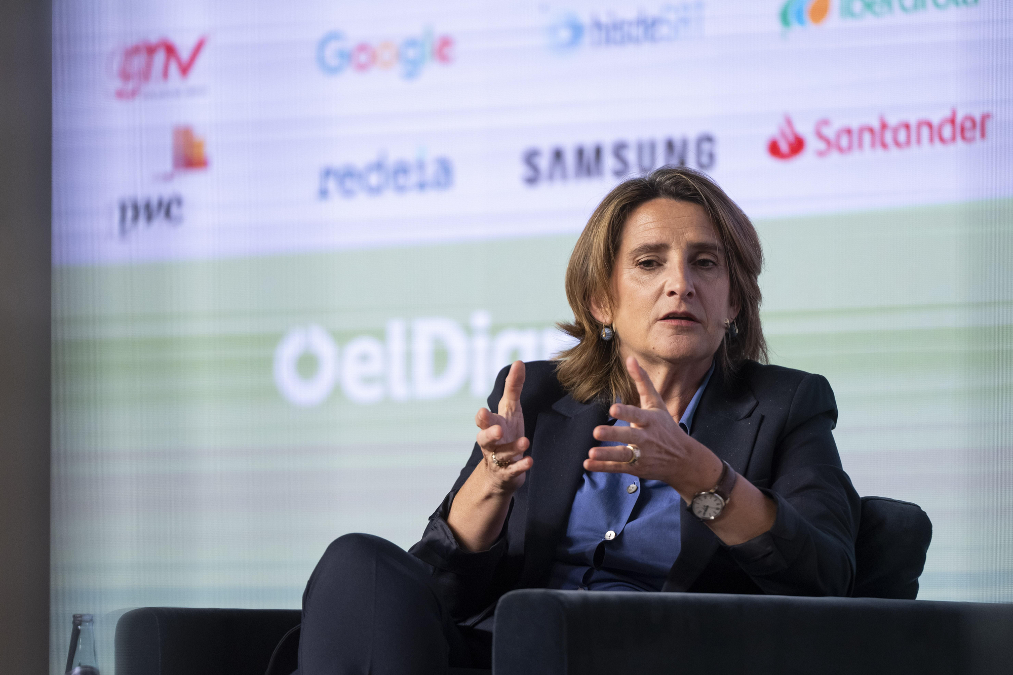 Teresa Ribera, vicepresidenta tercera del Gobierno y ministra para la Transición Ecológica y el Reto Demográfico