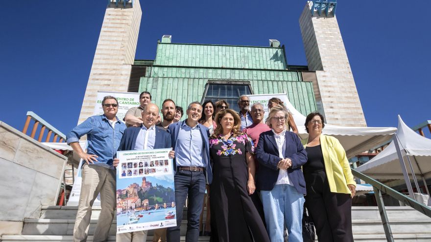 Presentación del I Encuentro de Escritores Cántabros.