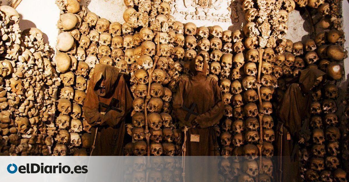 La escabrosa cripta de Roma que decora las paredes, techos y suelo con las calaveras de sus monjes