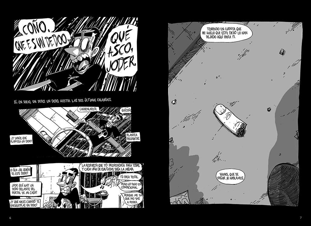 Dople página de 'Esqueletos', de Zerocalcare