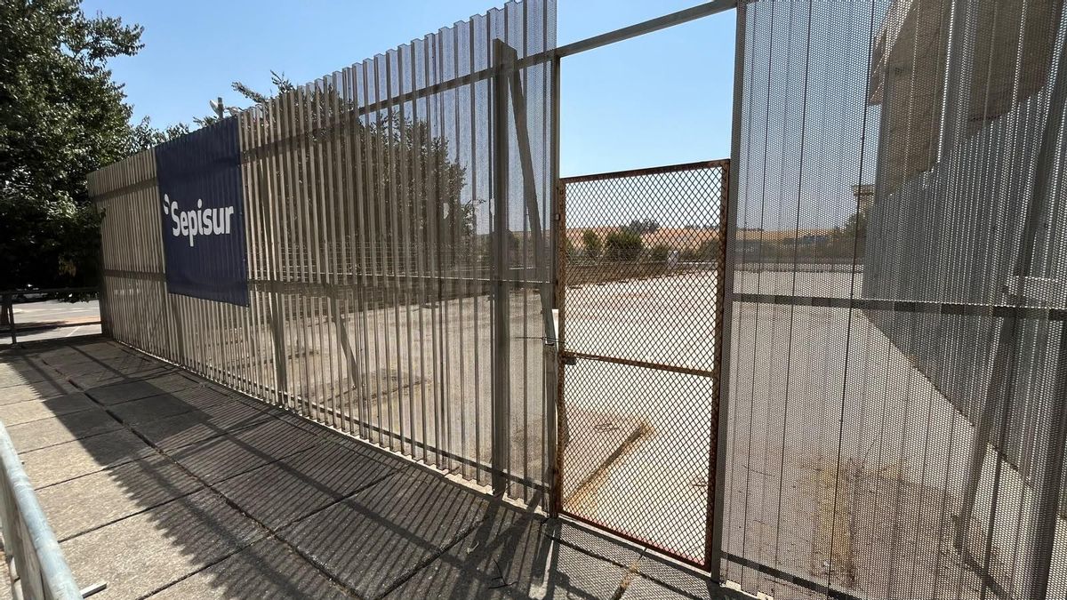 Estado actual de las obras de cerramiento de Preferencia y Fondo Sur