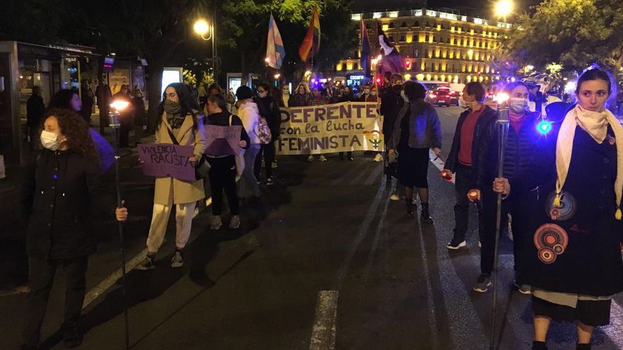 Una marcha nocturna en Sevilla reclama que la noche sea segura para la mujer