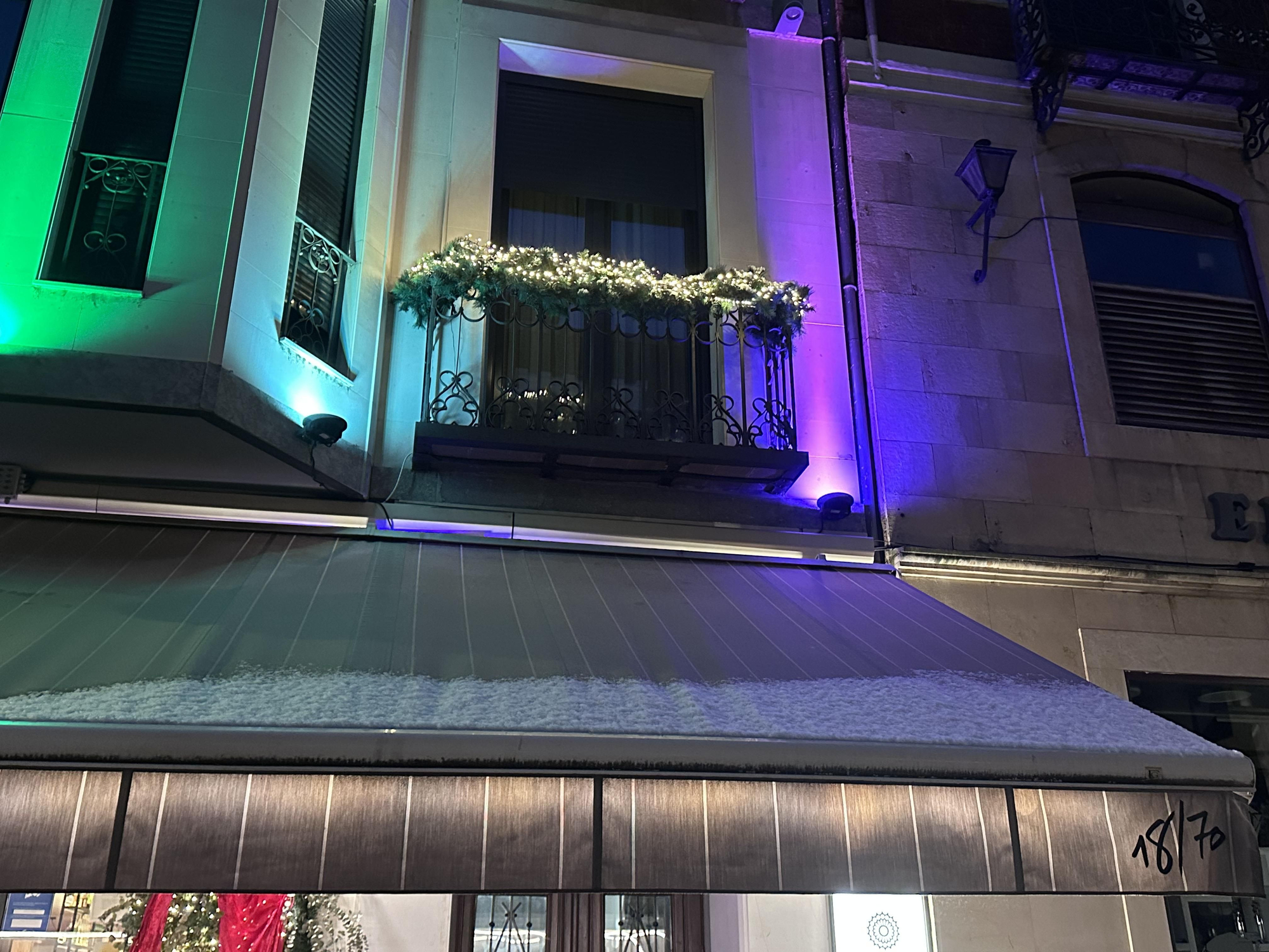 Postales de León nevado: las imágenes que deja la primera nevada del año en la capital