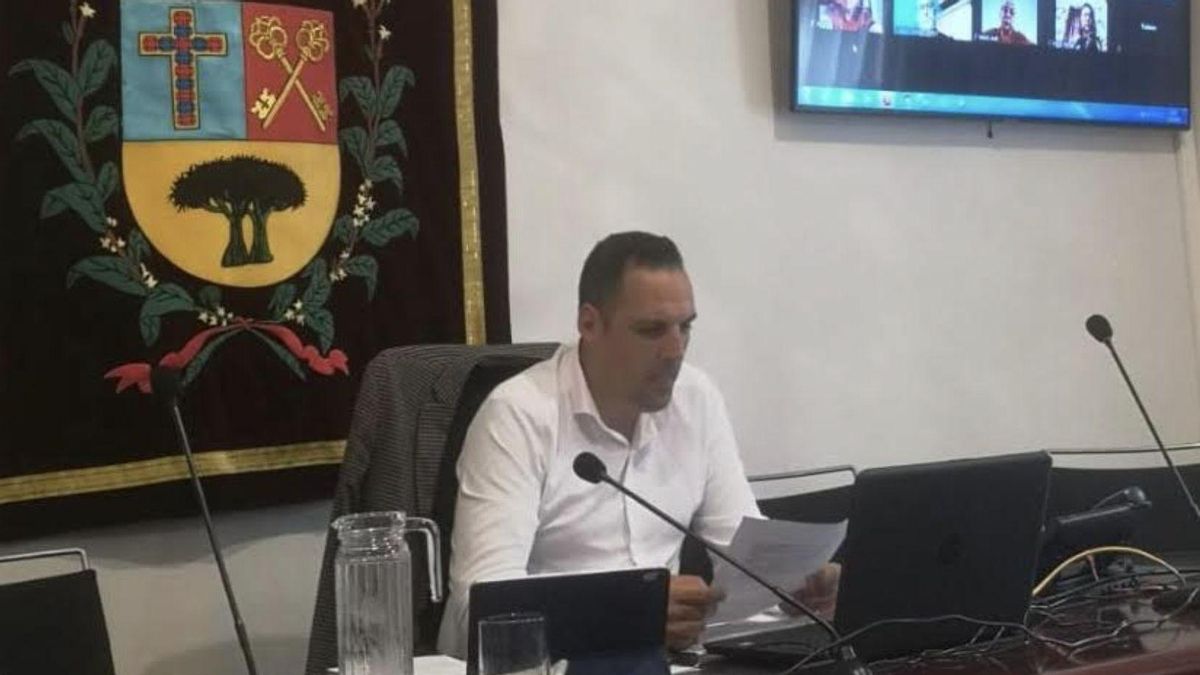 Jonathan Felipe, alcalde de Breña Alta.