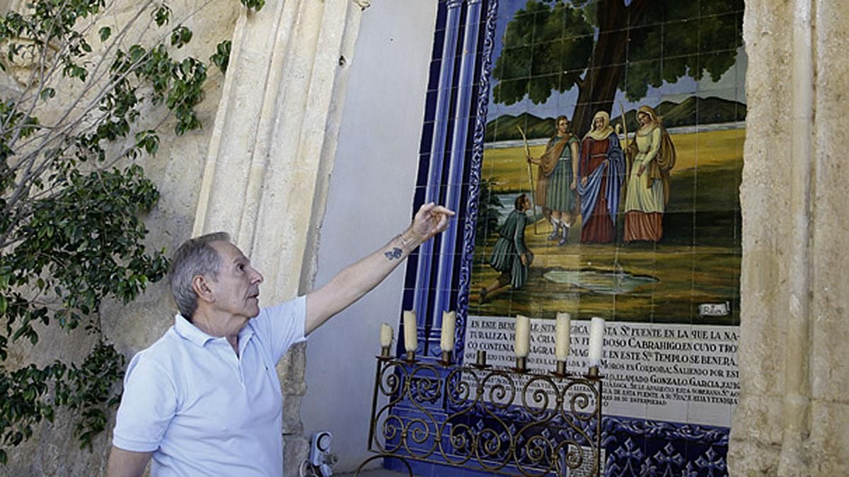 José Antonio Pérez Guillén, colaborador de la parroquia. 