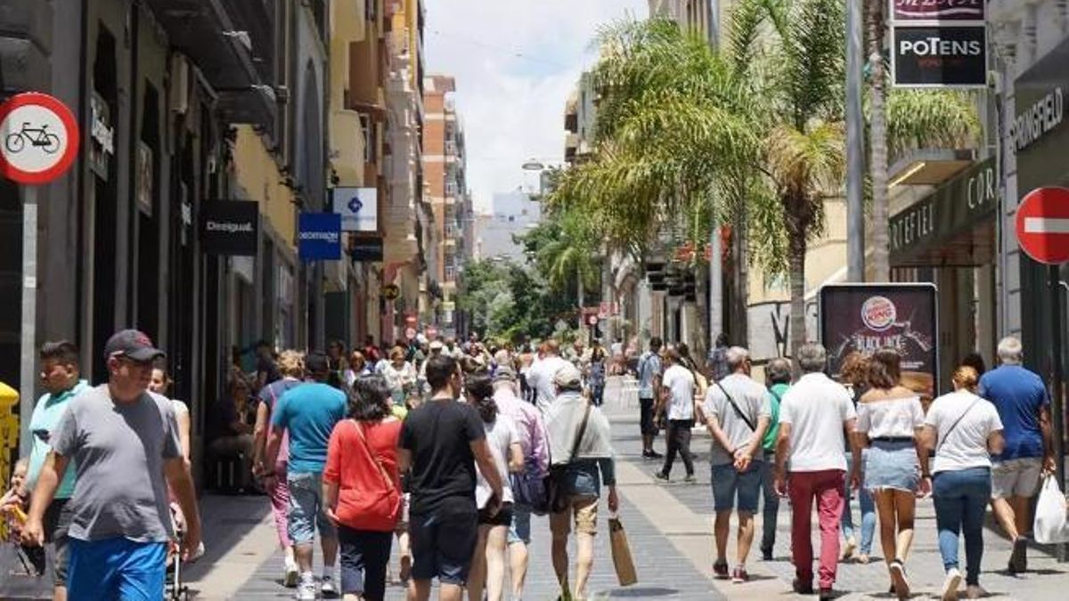 Calle Castillo, en Santa Cruz de Tenerife.