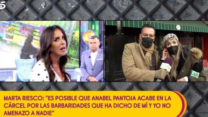 Mediaset, La Fábrica y Anabel Pantoja indemnizarán con 50.000 euros a Marta Riesco por atribuirle un encuentro lésbico