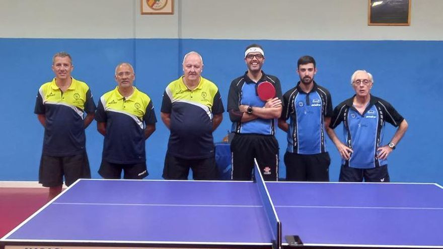 El Círculo cierra la liga de la Segunda División-B de tenis de mesa sin conocer la derrota