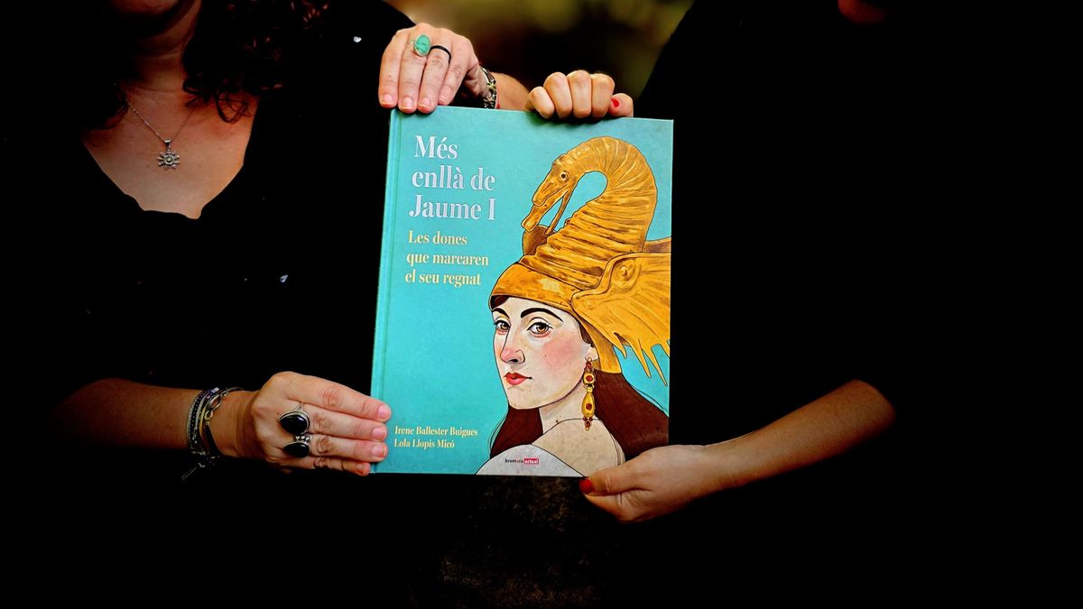 Amb imatges realistes de gran bellesa i un text captivador, l’àlbum recorre la vida de les dones que van sostindre Jaume I des d’una perspectiva de gènere.