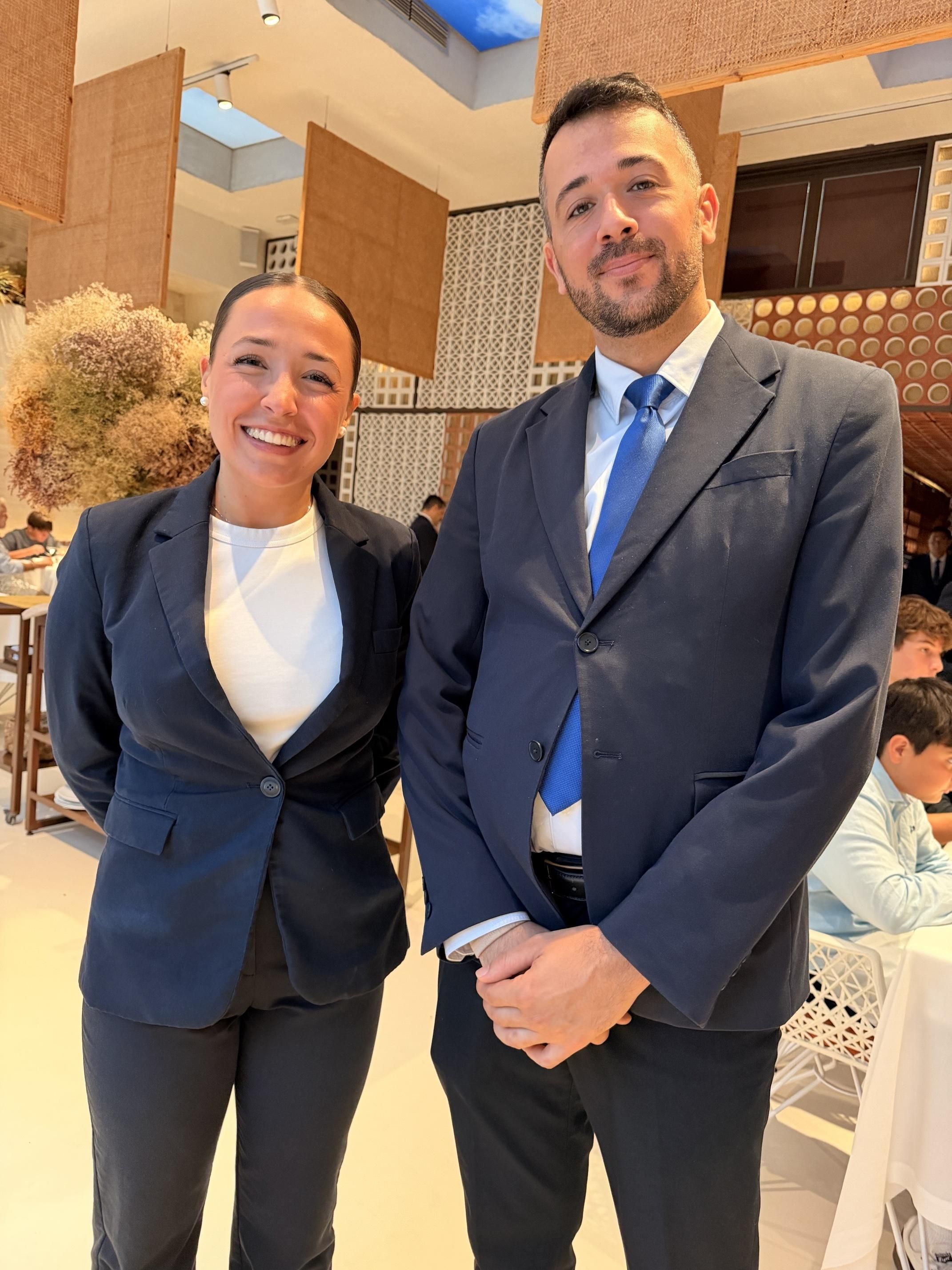 Patricia y Vicente.