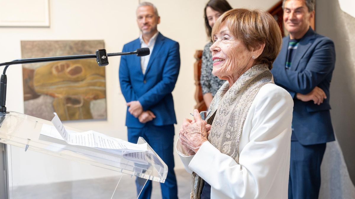 La exposición ‘Maribel Nazco. La poética de la materia’ se muestra en el Espacio Cultural de CajaCanarias de Santa Cruz de La Palma