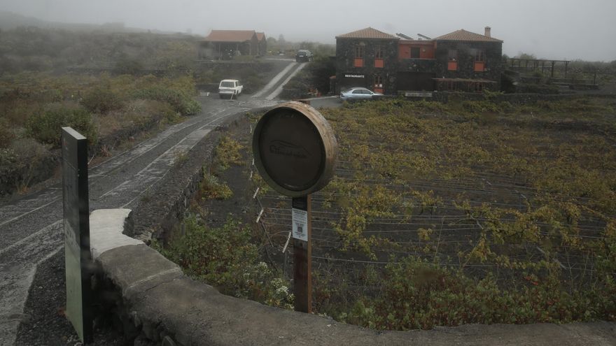 El barrio de Las Manchas, sepultado por la ceniza