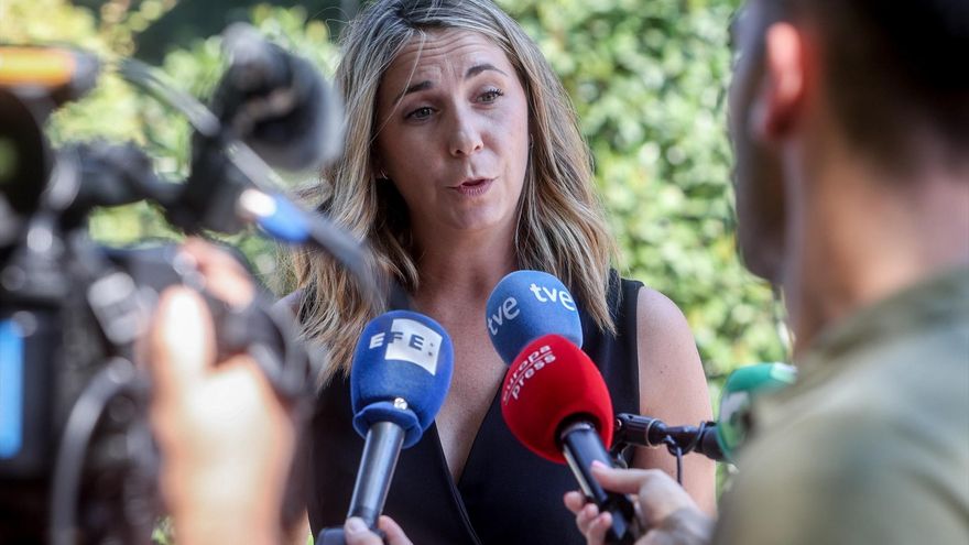 Mar Espinar, la portavoz del grupo municipal socialista en el Ayuntamiento de Madrid.