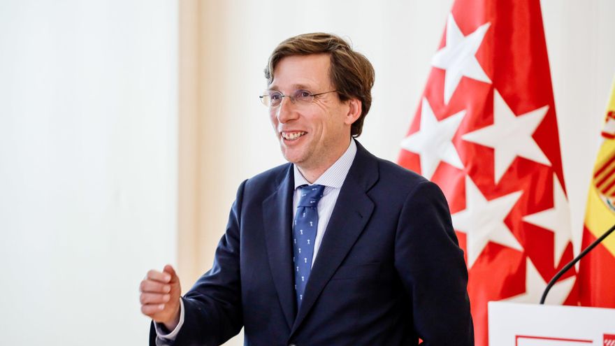 El alcalde de Madrid, José Luis Martínez-Almeida.