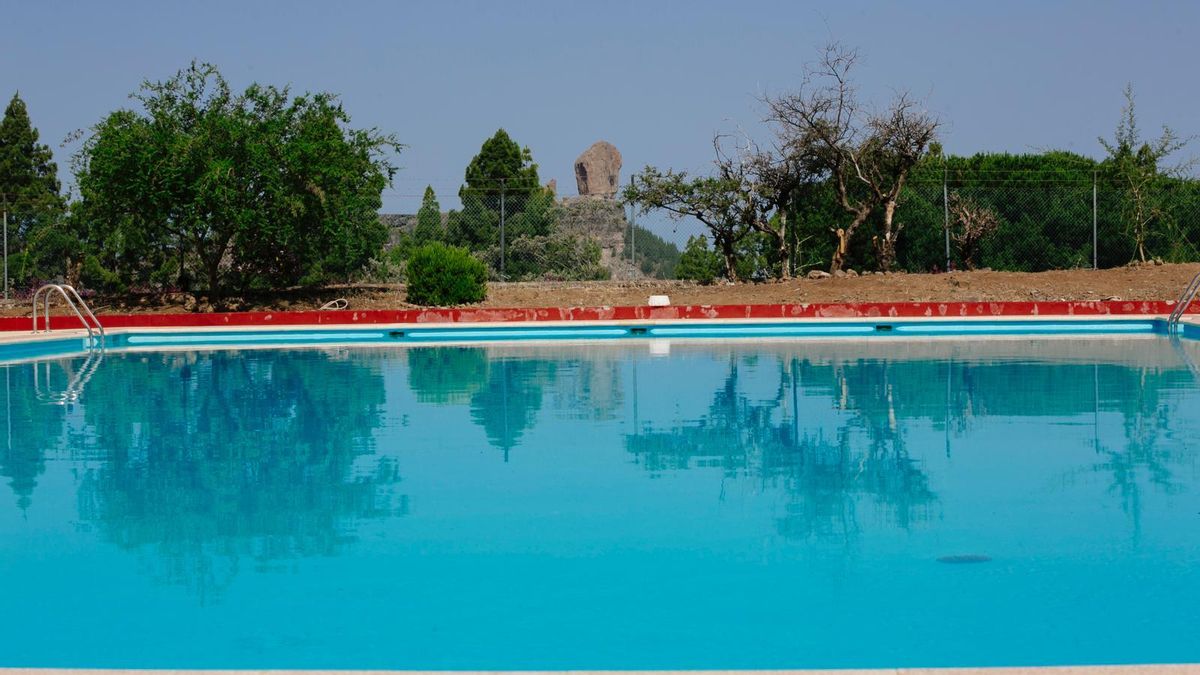 Piscina en El Garañón.