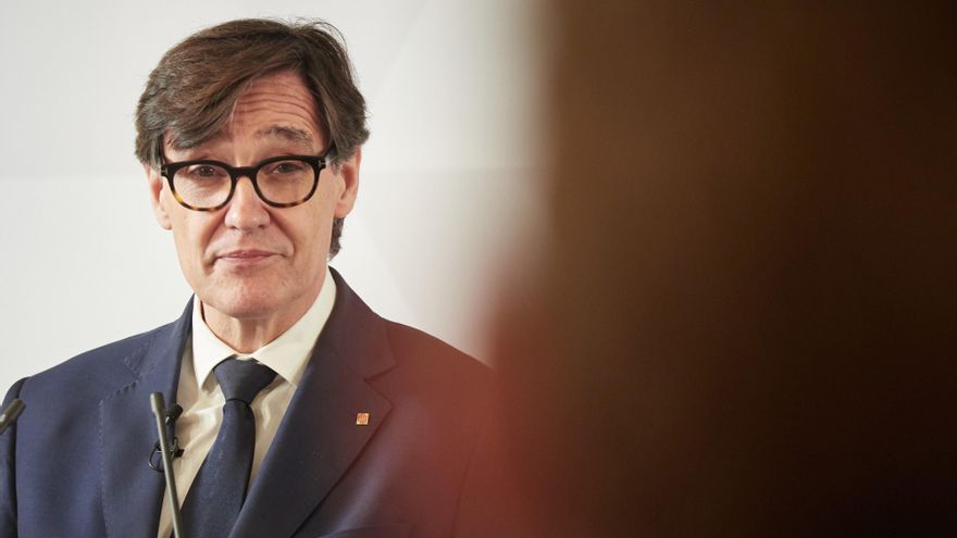 El presidente de la Generalitat de Catalunya, Salvador Illa