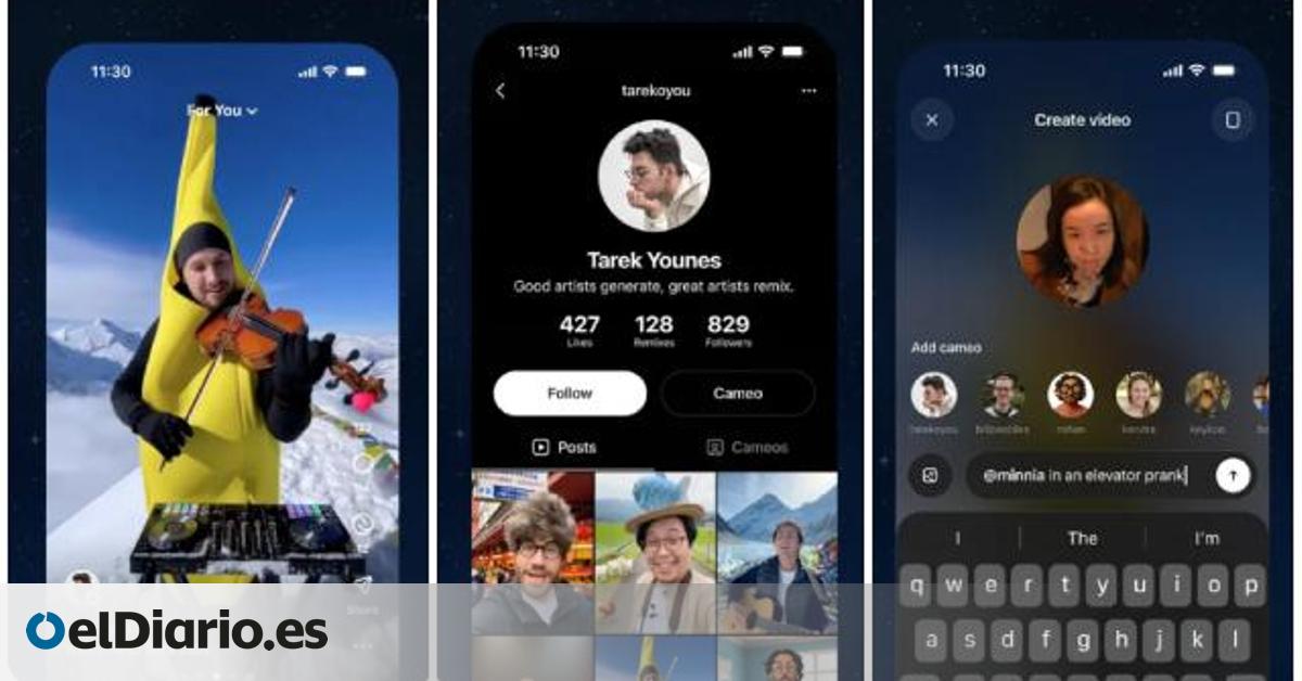 OpenAI presenta una app como TikTok en la que todo está hecho con IA: “Tienes que probarla para entenderla”