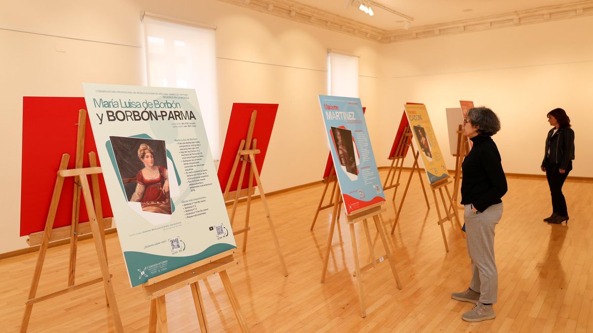 Alcázar de San Juan acoge la exposición 'Mujeres en la Música', que rescata del olvido a compositoras e intérpretes