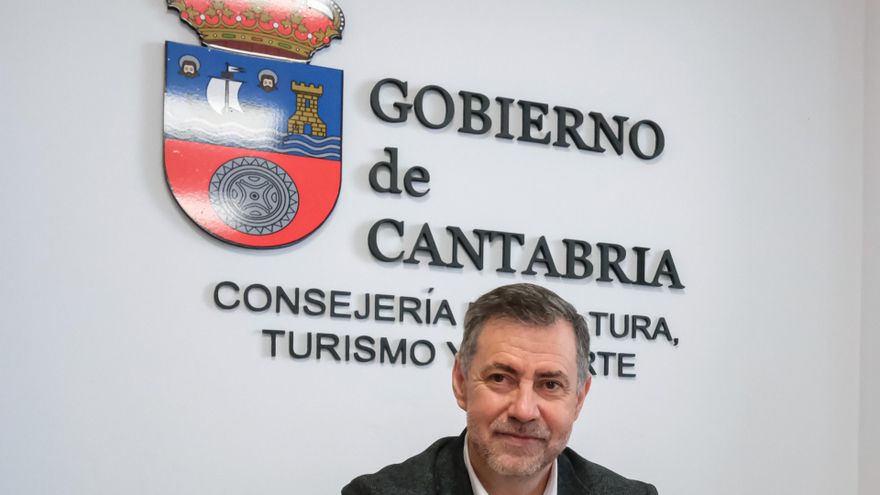 Archivo - El consejero de Cultura, Turismo, Deporte, Luis Martínez Abad