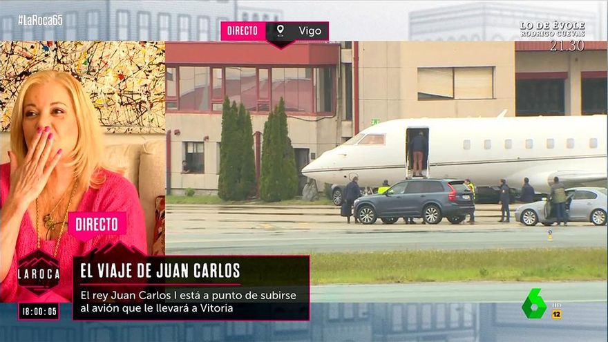 Bárbara Rey explica por qué sí habla ahora de su relación con Juan Carlos I, y bromea: "Estoy preparándole la cena"