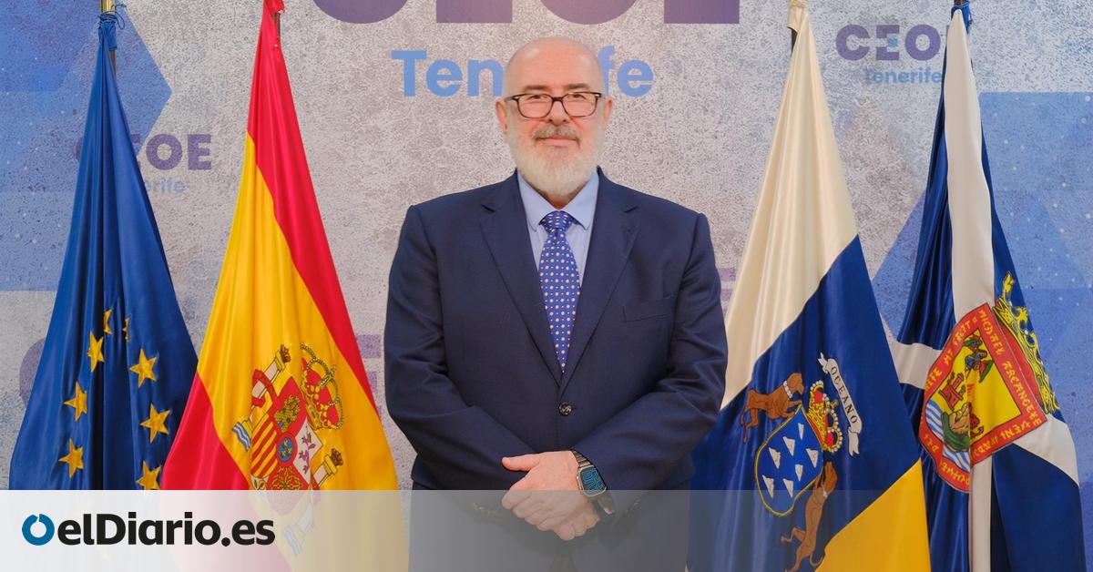 Pedro Alfonso, reelegido presidente de CEOE-Tenerife
