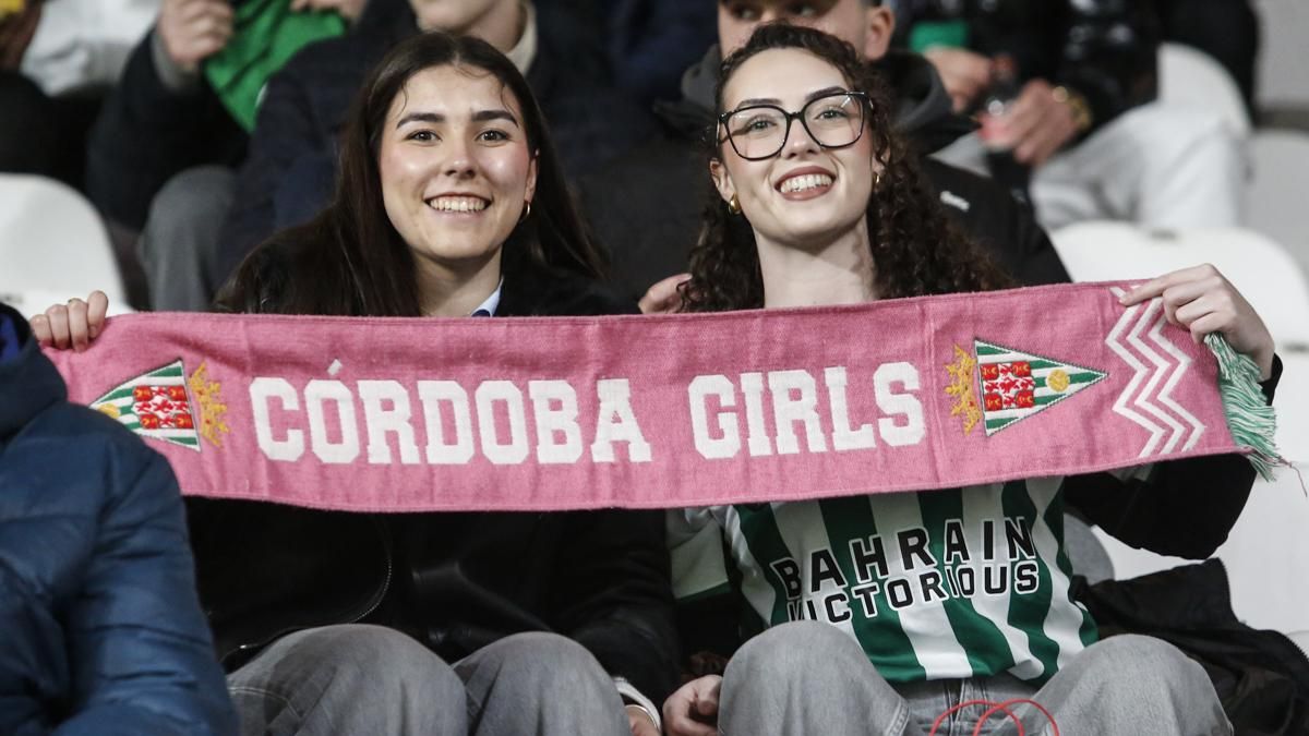 Grada Blanquiverde del Córdoba CF - Real Valladolid CF