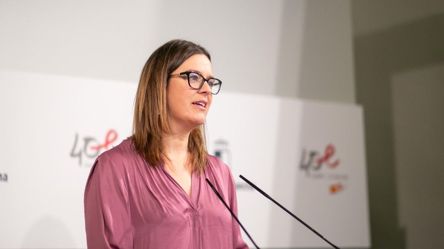 La portavoz del Gobierno de Castilla-La Mancha, Esther Padilla