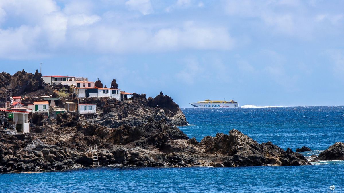 La Bajita,  en la costa de Villa de Mazo.