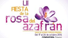 Cartel de la fiesta de la Rosa del Azafrán, Consuegra (Toledo)