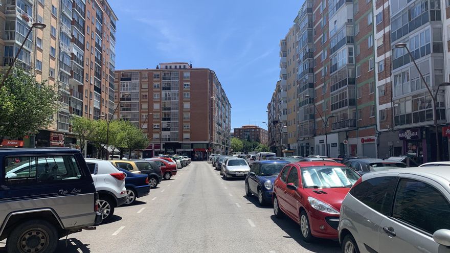 La calle Francisco Grandmontagne, que pretende semipeatonalizarse