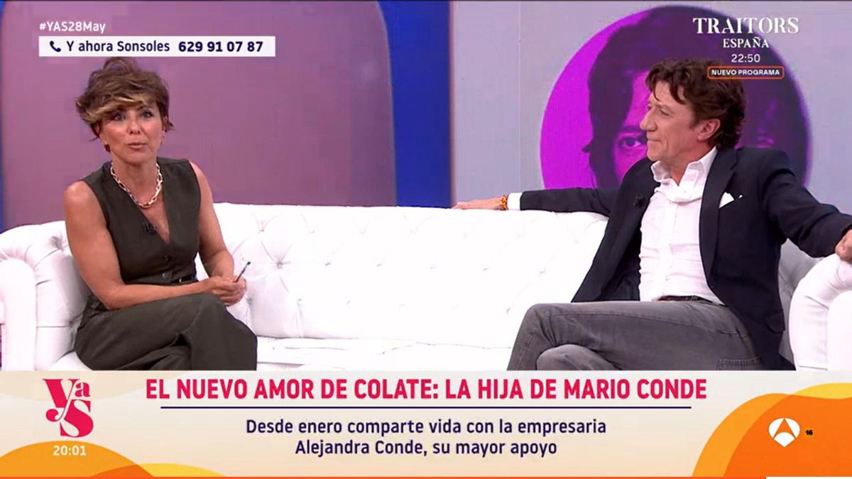 Sonsoles Ónega y Colate en 'Y ahora Sonsoles'
