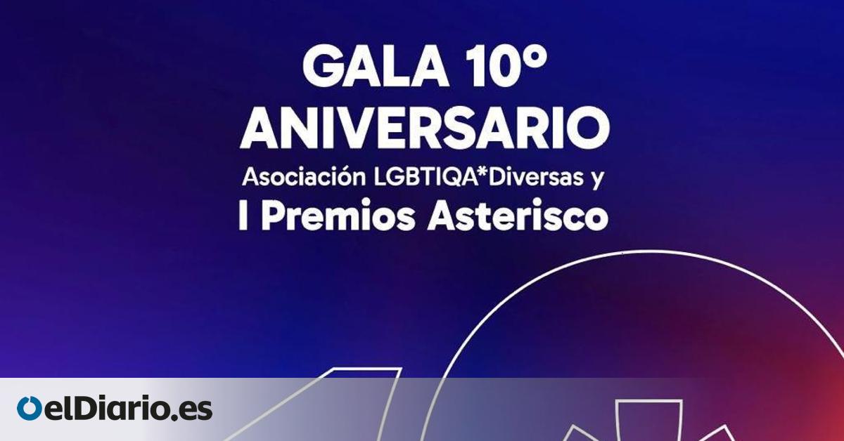 Diversas celebrará su décimo aniversario y entregará los Premios Asterisco por los derechos LGBTIQA+