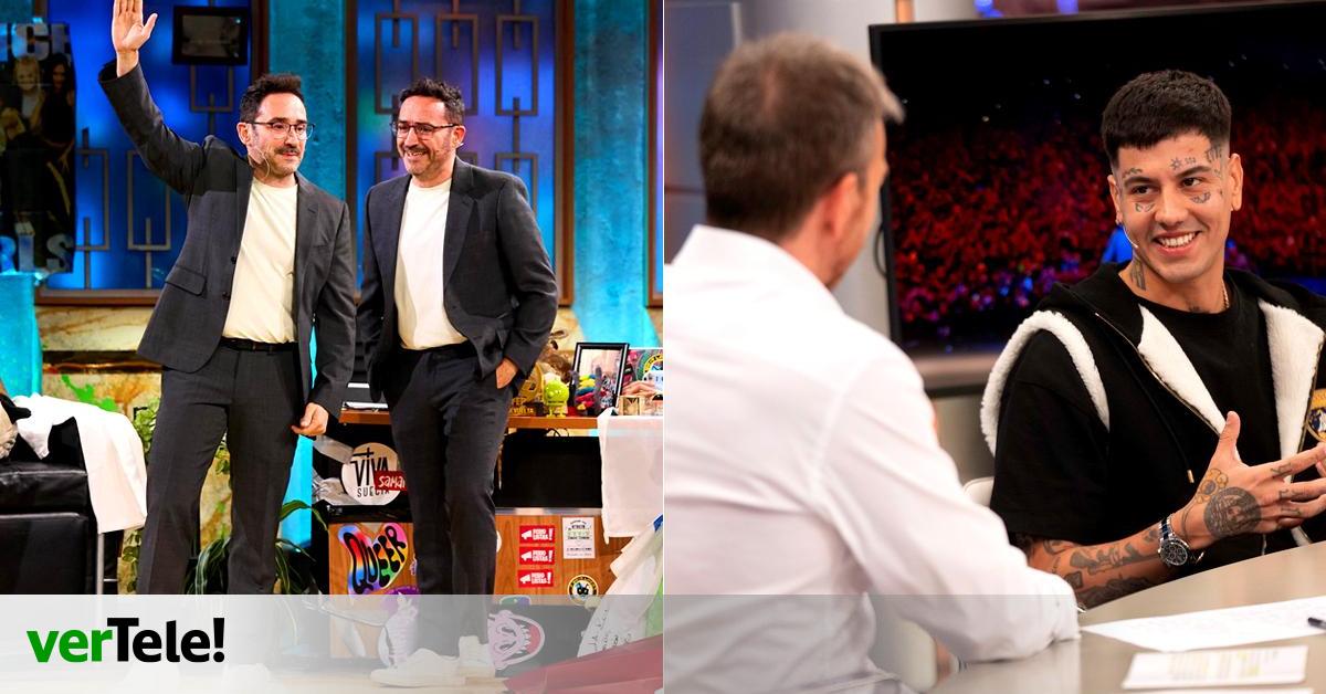 AUDIENCIAS TV LUNES 6 DE OCTUBRE
'La Revuelta' (13.8%) rompe su sequía contra 'El Hormiguero' y lidera el access por una décima en estricta coincidencia