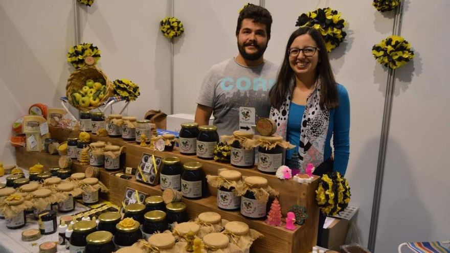 La Abiejina del Monte en una feria