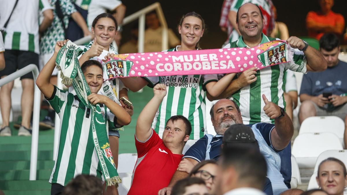 Grada Blanquiverde del Córdoba CF - UD Almería