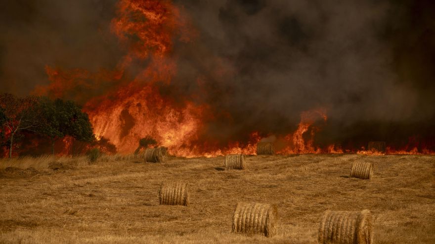 Yolanda Díaz ve errores de “coordinación” de la Xunta en la gestión de los incendios
