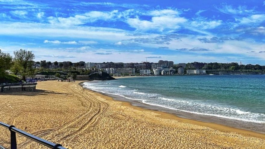 Archivo - Playa La Concha.